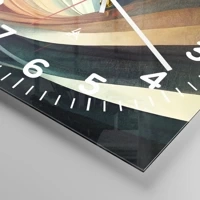 Clock face with numbers