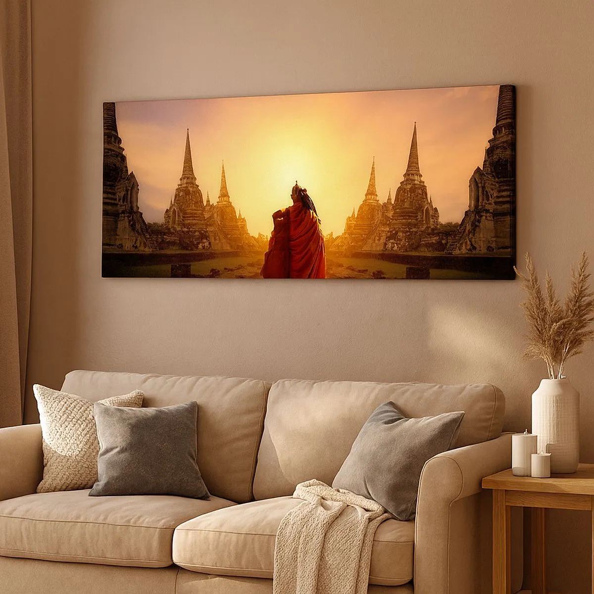 Canvas picture - In Peace through Eternity - 100x40 cm