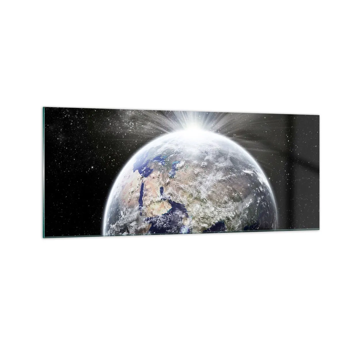 Glass picture - In Full Blaze - 100x40 cm