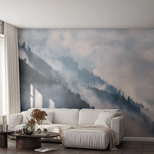 Photo Wallpaper Standard Eco - Mysticism of the Mountains - Landscape, Mountains, Forest - 500x350 cm