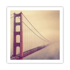 Poster - Between Heaven and Earth - 60x60 cm