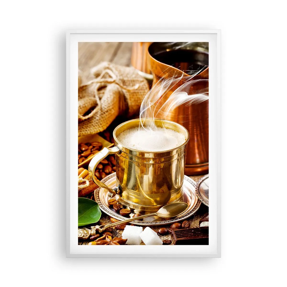 Poster in white frmae - Have a Nice Day! - 61x91 cm