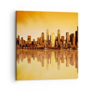Canvas picture - Silence of a Metropoly - 70x70 cm