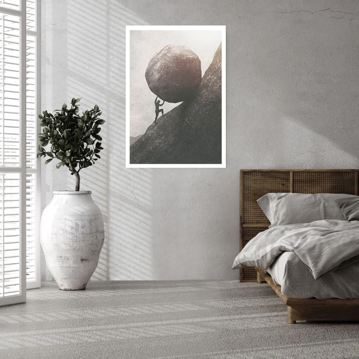 Poster - I Believe against Hope - 50x70 cm