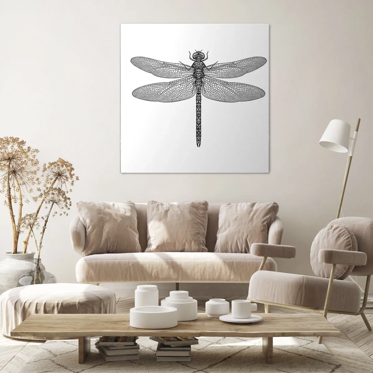 Canvas picture - Precision of Nature - 50x50 cm