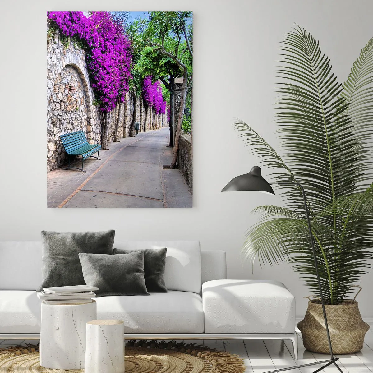 Glass picture - Let's Meet - 70x100 cm