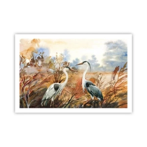 Poster - Where to in Autumn? - 91x61 cm