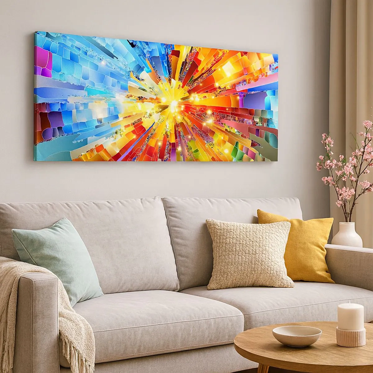 Canvas picture - In Medias Res - 100x40 cm