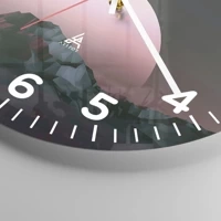 Clock face with numbers