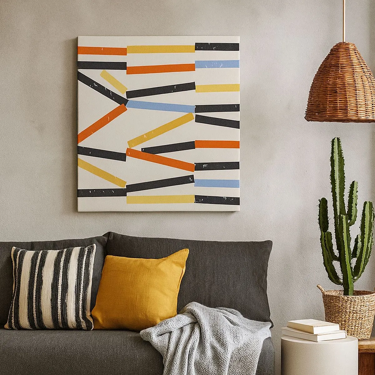 Canvas picture - Horizontal Composition - 30x30 cm