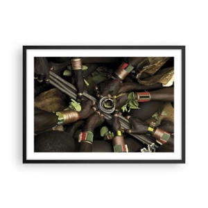 Poster in black frame - We Are Together - 70x50 cm