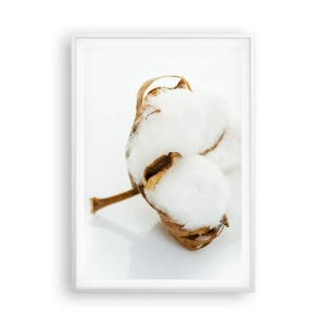 Poster in white frmae - Soft By Nature - 70x100 cm