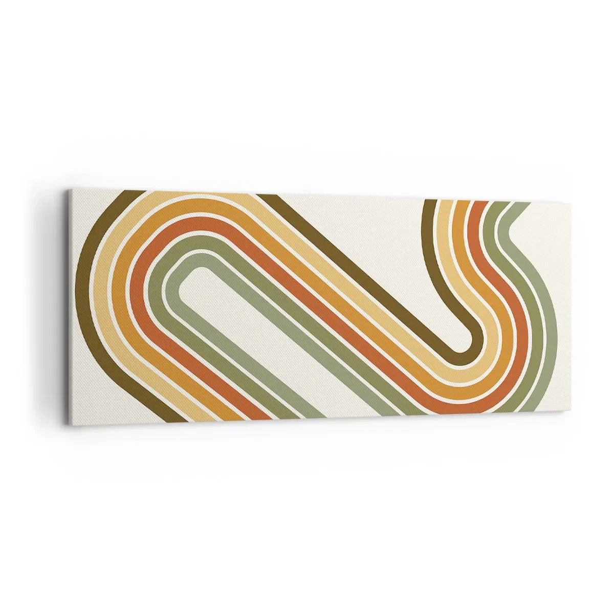 Canvas picture - Zigzaging towards the Goal - 120x50 cm