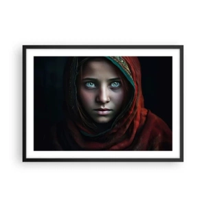 Poster in black frame - Eastern Princess - 70x50 cm