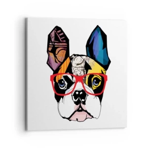 Canvas picture - Intellectual - 70x70 cm