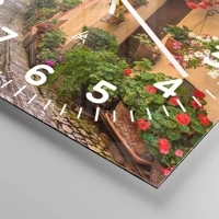 Clock face with numbers