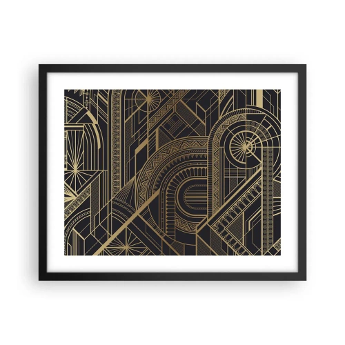 Poster in black frame - Concepts, Ideas, Plans - 50x40 cm