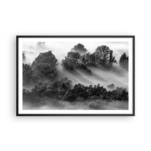 Poster in black frame - Rising from a Sleep - 91x61 cm