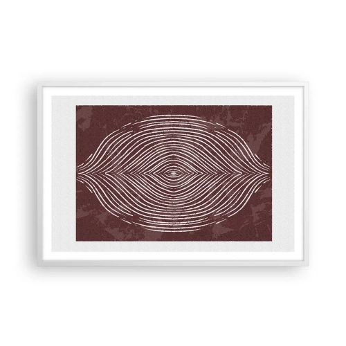 Poster in white frmae - Space Talks - 91x61 cm