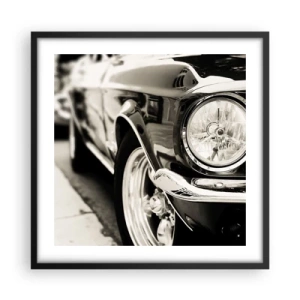 Poster in black frame - Lasting Shine - 50x50 cm