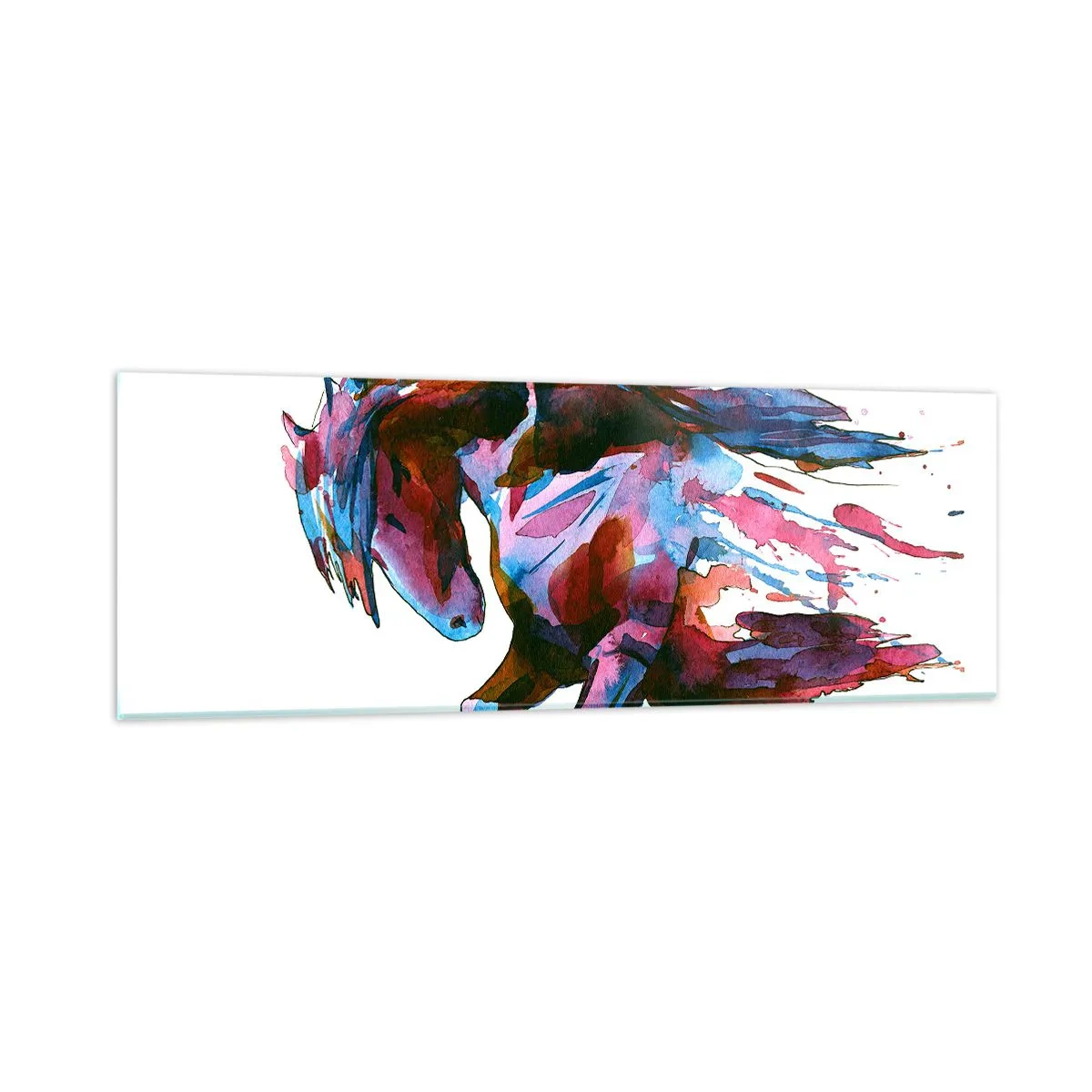 Glass picture - In Elation - 90x30 cm