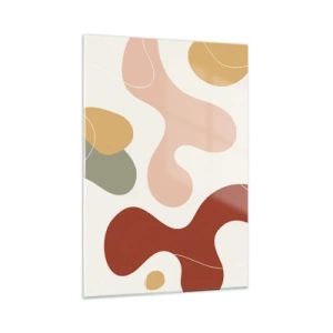 Glass picture - Doodles - 50x70 cm