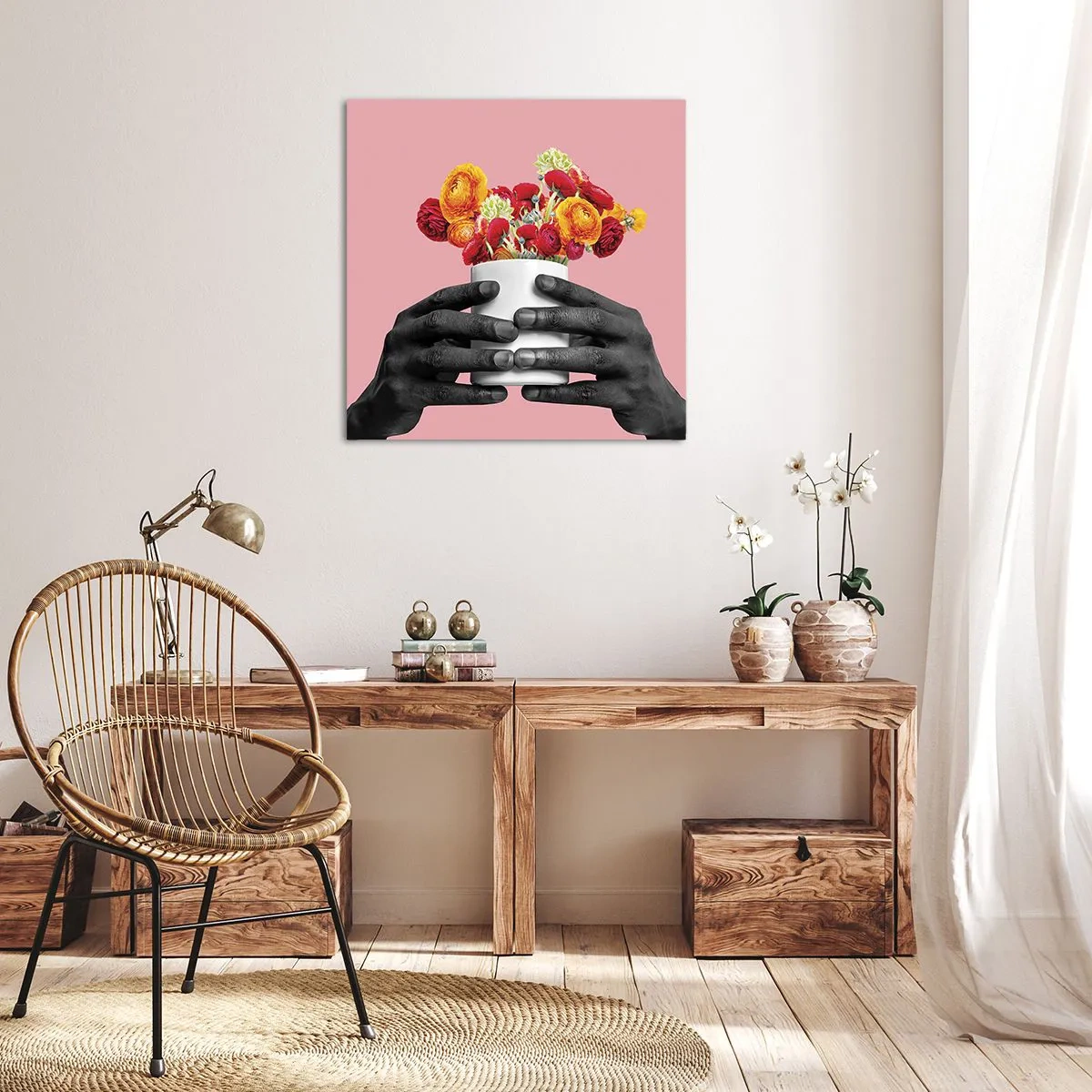 Canvas picture - Apotheosis of Life - 50x50 cm