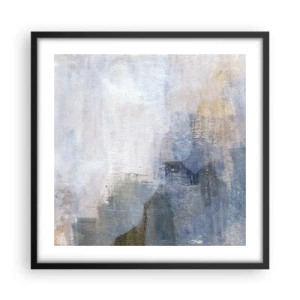 Poster in black frame - Tones and Chords of Colours - 50x50 cm