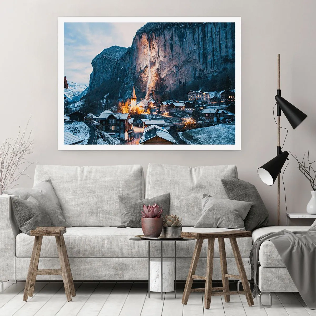 Poster - Sparkling Winter Spirit - 70x50 cm