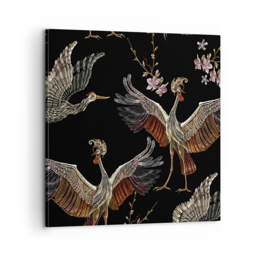 Canvas picture - Fairy Tale Bird - 60x60 cm