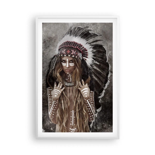 Poster in white frmae - Secret of the Power of the Tribe - 61x91 cm