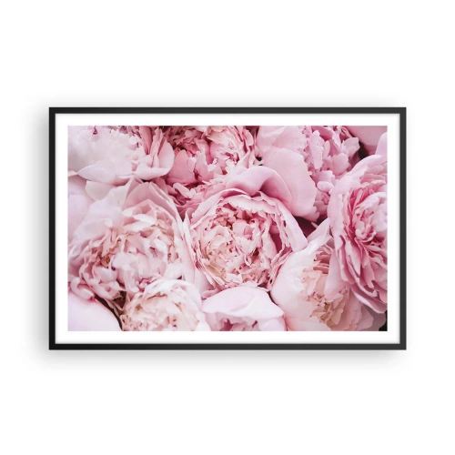 Poster in black frame - Cuddly and Fragrant - 91x61 cm
