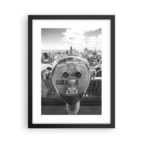 Poster in black frame - City of Cities - 30x40 cm