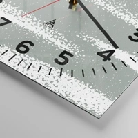 Clock face with numbers