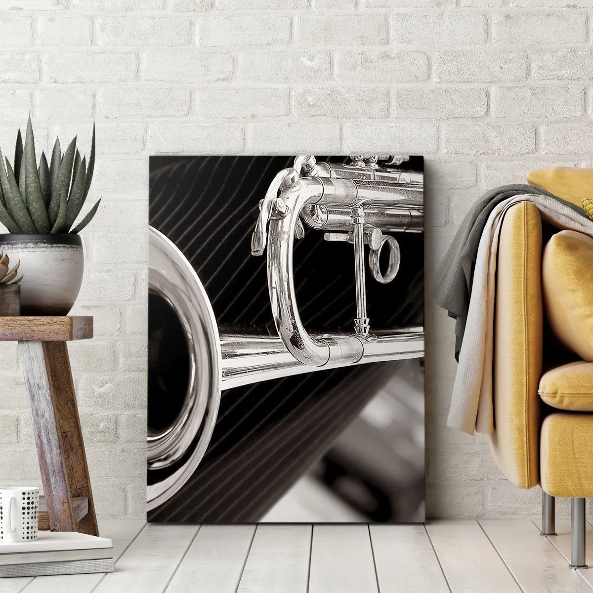 Canvas picture - Musical Journey to the 30-ies - 65x120 cm