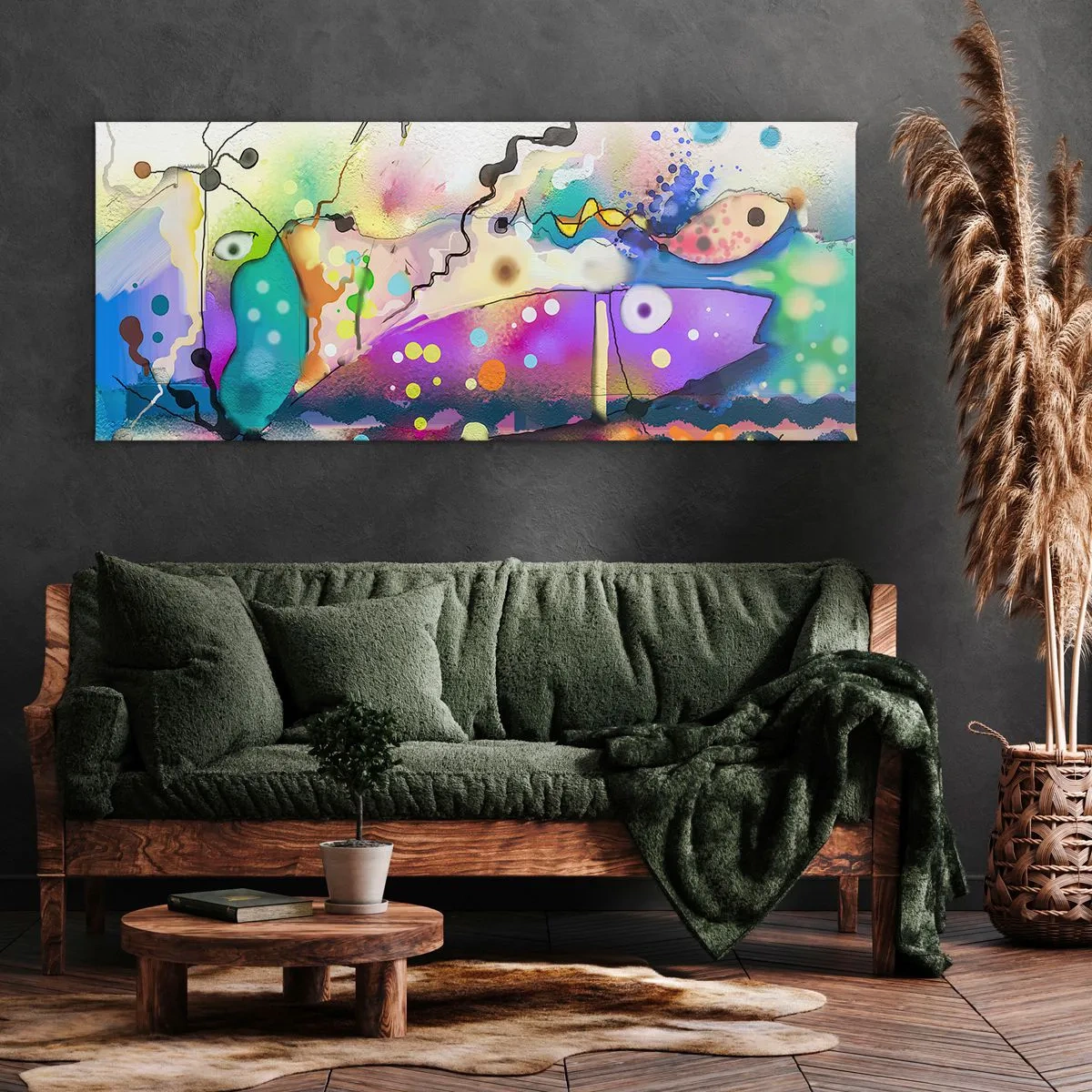 Canvas picture - No Words! - 120x50 cm