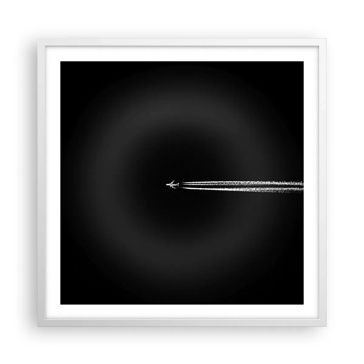 Poster in white frmae - Into Another Dimension - 60x60 cm