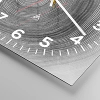 Clock face with numbers