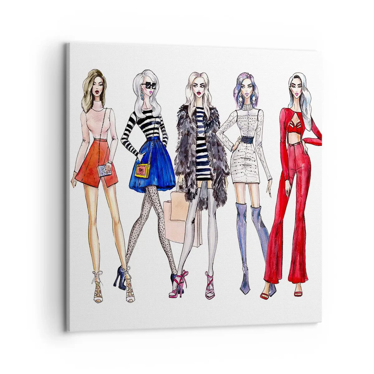 Canvas picture - Every Week Fashion Week - 50x50 cm
