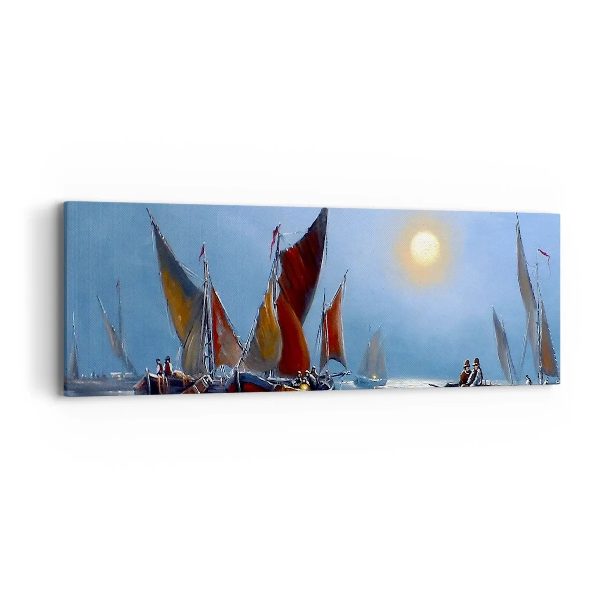 Canvas picture - Night Hunt - 90x30 cm
