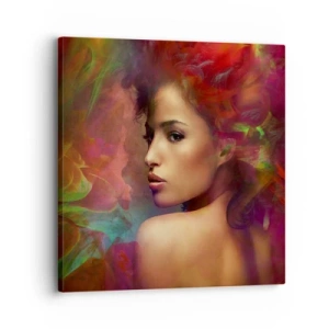 Canvas picture - Prettier than Rainbow, Delicate Like a Fog - 30x30 cm