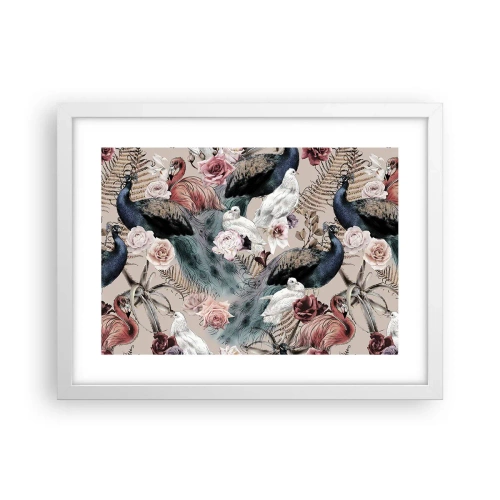 Poster in white frmae - In Palace Garden - 40x30 cm