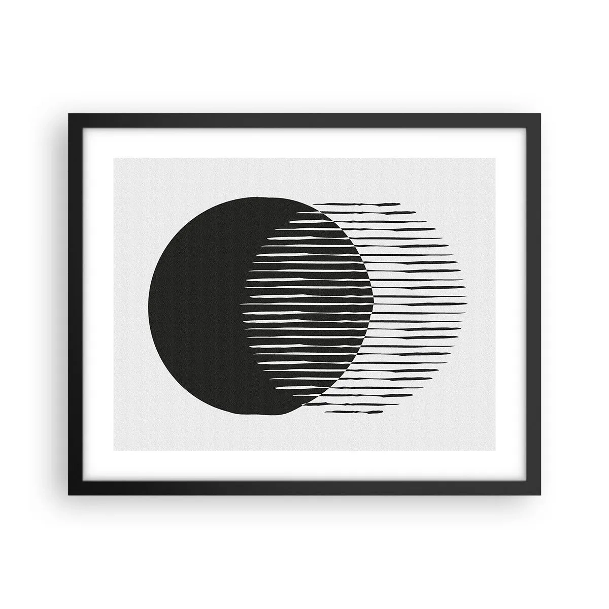 Poster in black frame - His Alter Ego - 50x40 cm