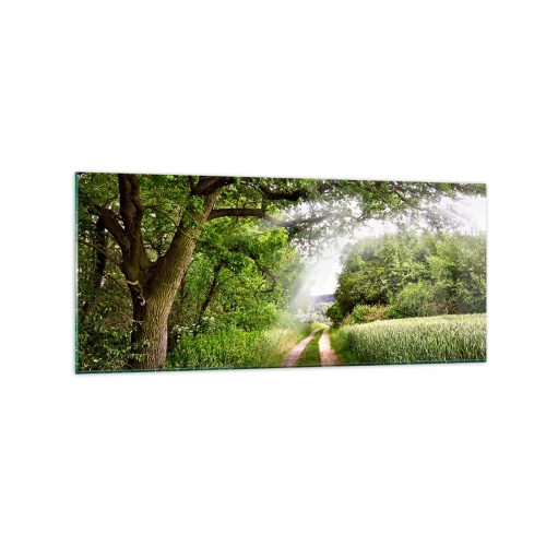 Glass picture - Et in Arcadia Ego - 120x50 cm