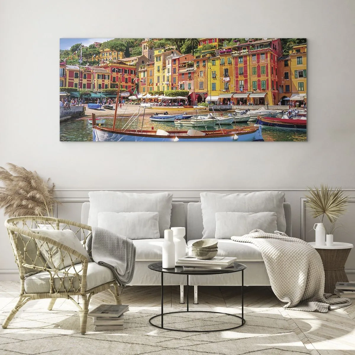 Glass picture - Italian Morning - 140x50 cm