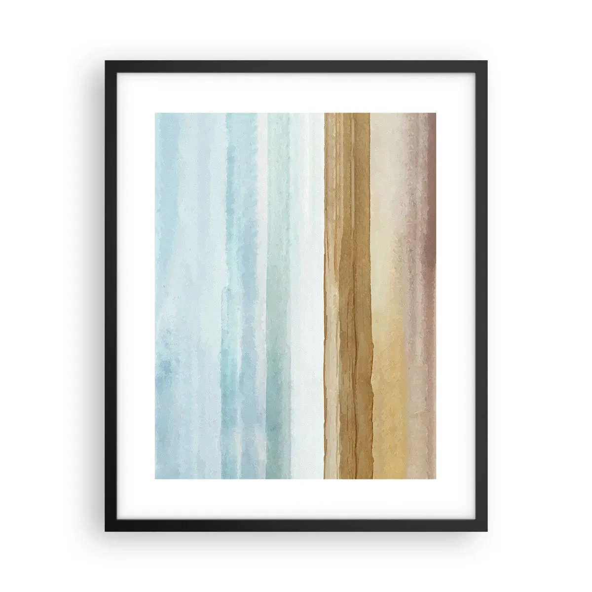 Poster in black frame - Calming - 40x50 cm