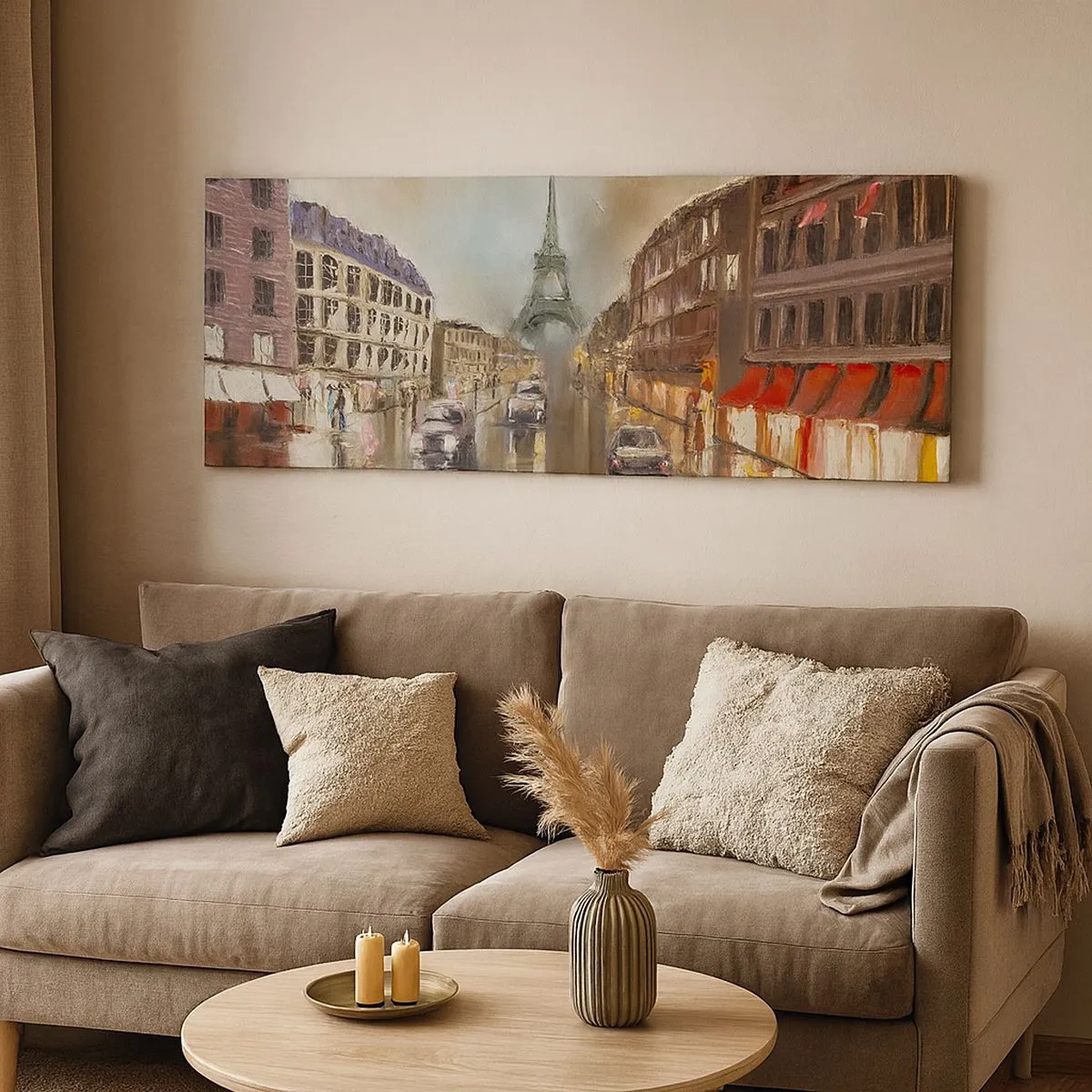 Canvas picture - Only She Counts - 100x40 cm
