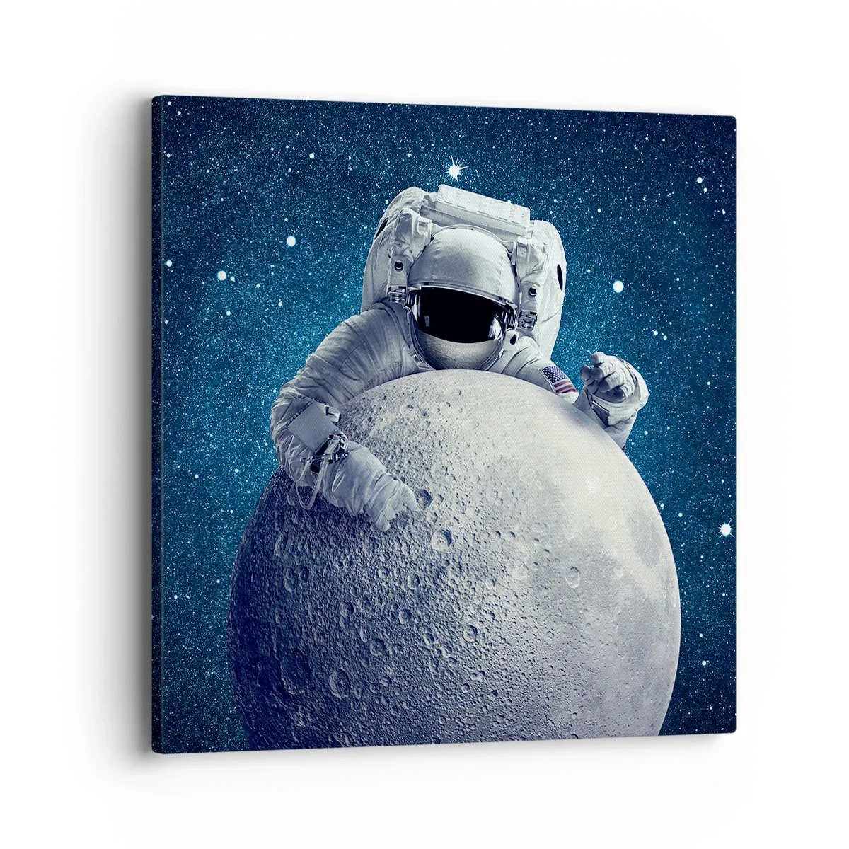 Canvas picture - Space Joker - 40x40 cm