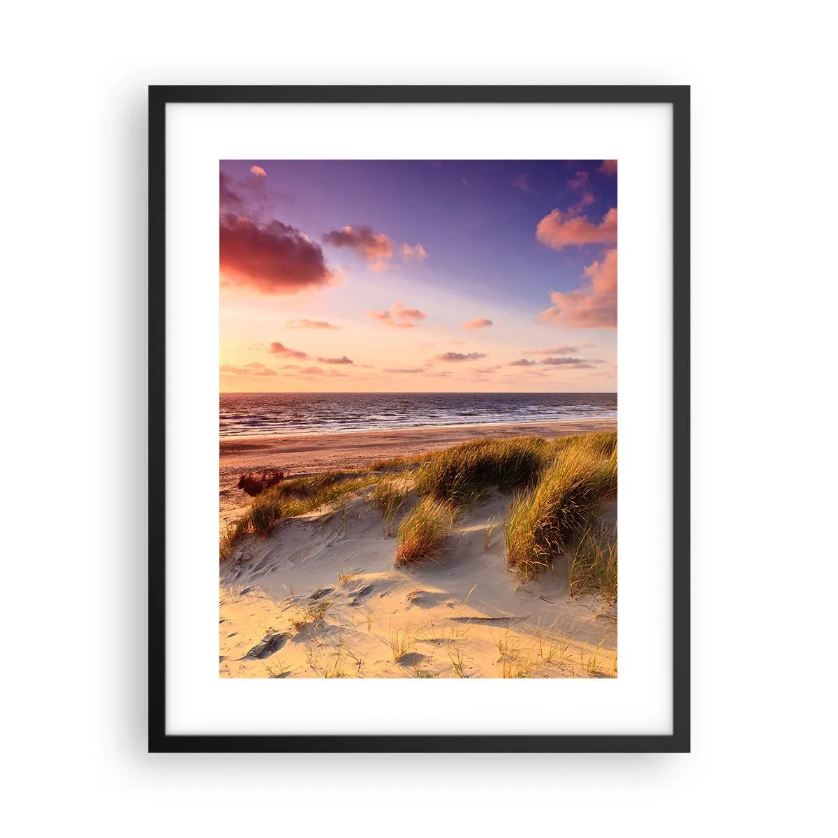 Poster in black frame - Air Smells of Summer - 40x50 cm