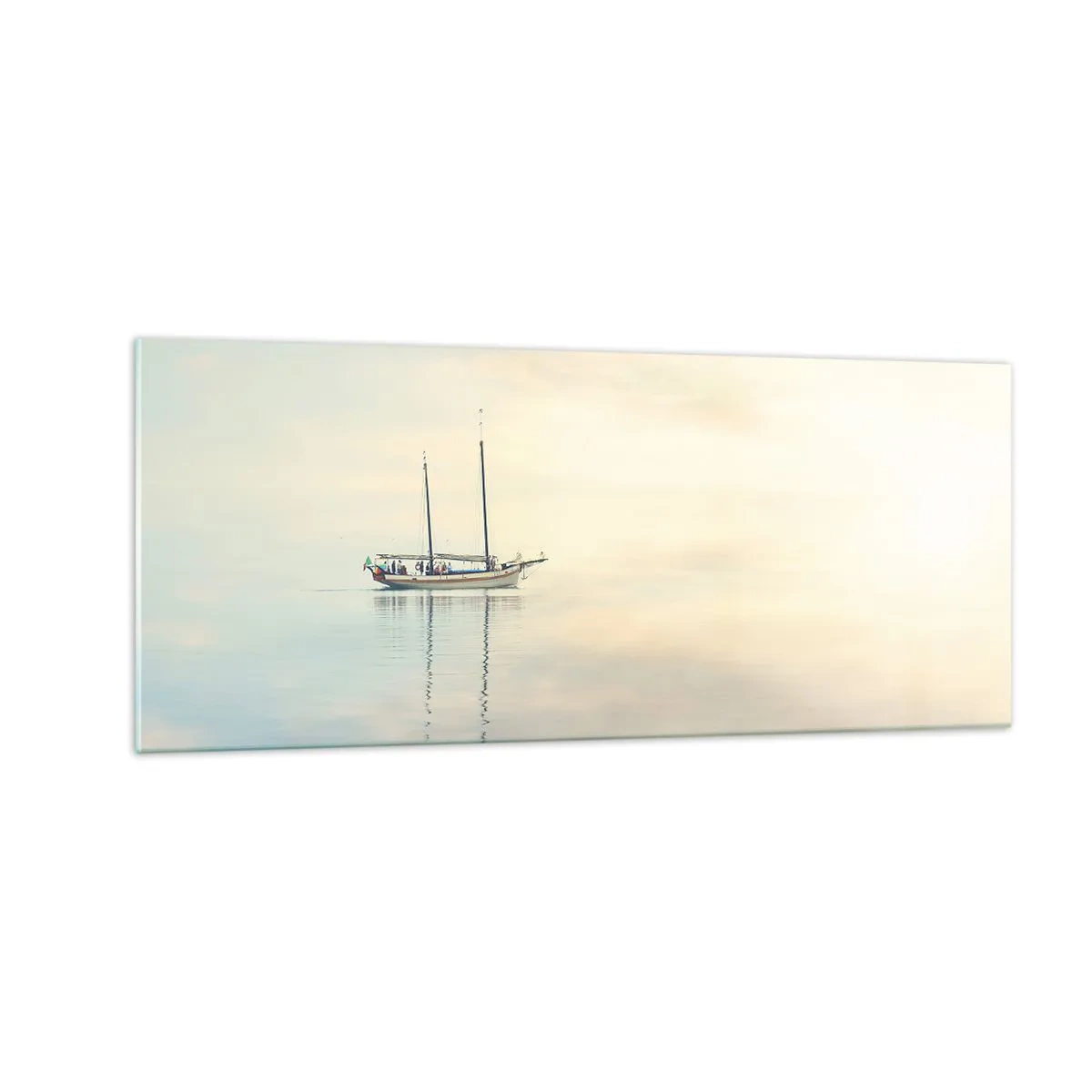 Glass picture - In the Sea of Silence - 100x40 cm